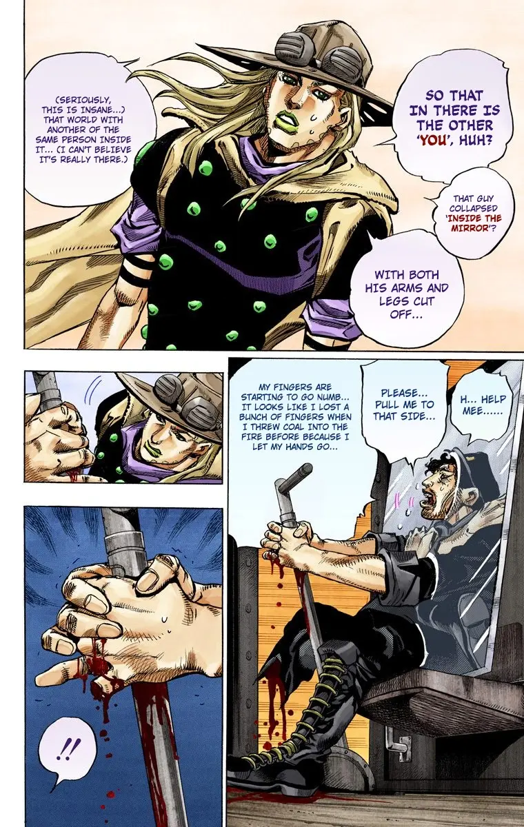 JoJo's Bizarre Adventure Steel Ball Run Colored Manga β Chapter 78 β Page 19