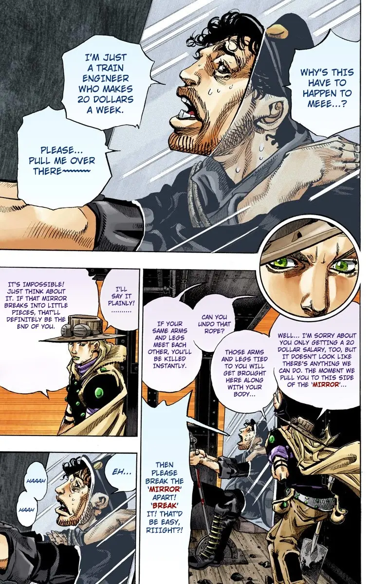 JoJo's Bizarre Adventure Steel Ball Run Colored Manga β Chapter 78 β Page 20