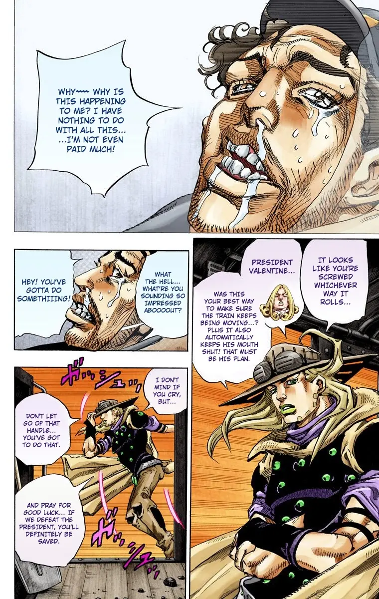 JoJo's Bizarre Adventure Steel Ball Run Colored Manga β Chapter 78 β Page 21