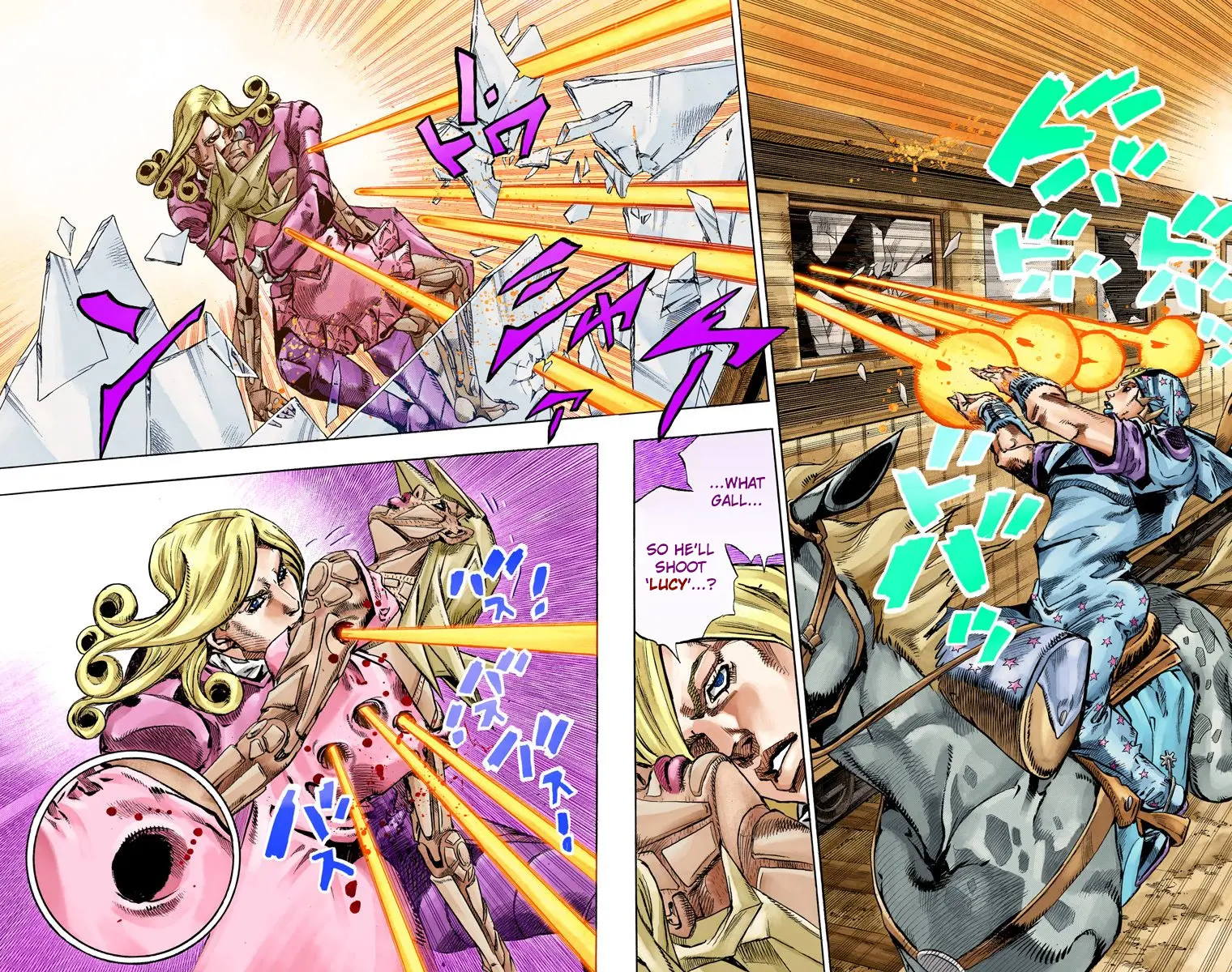 JoJo's Bizarre Adventure Steel Ball Run Colored Manga β Chapter 78 β Page 25