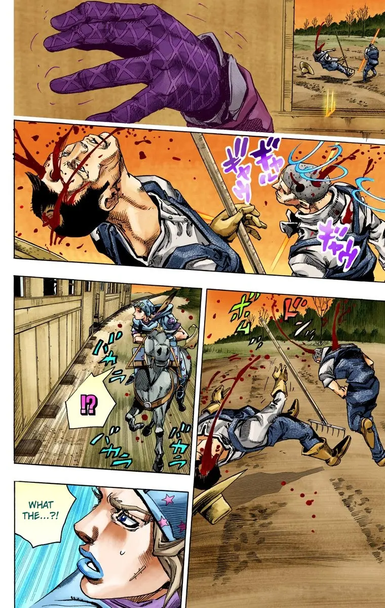 JoJo's Bizarre Adventure Steel Ball Run Colored Manga β Chapter 78 β Page 34