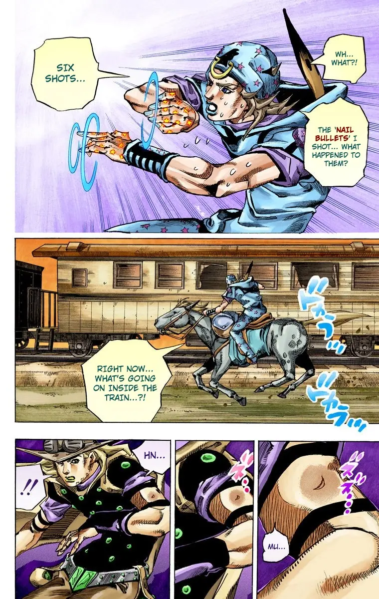 JoJo's Bizarre Adventure Steel Ball Run Colored Manga β Chapter 78 β Page 40