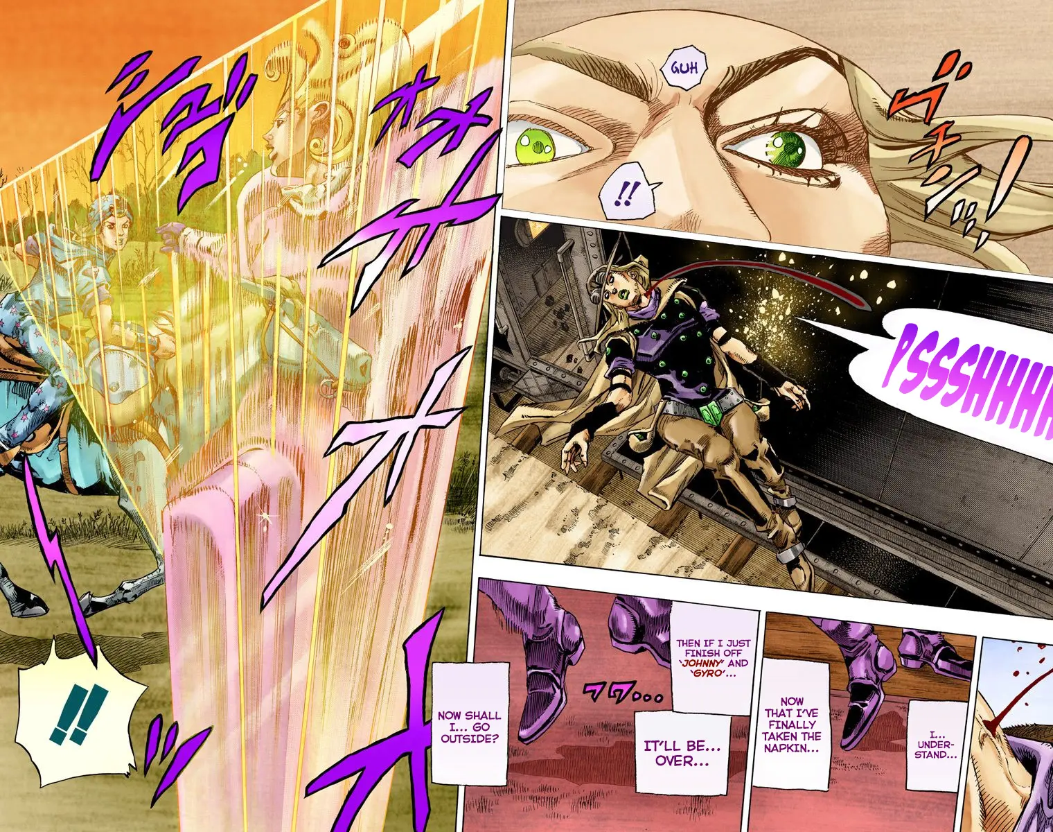 JoJo's Bizarre Adventure Steel Ball Run Colored Manga β Chapter 78 β Page 42