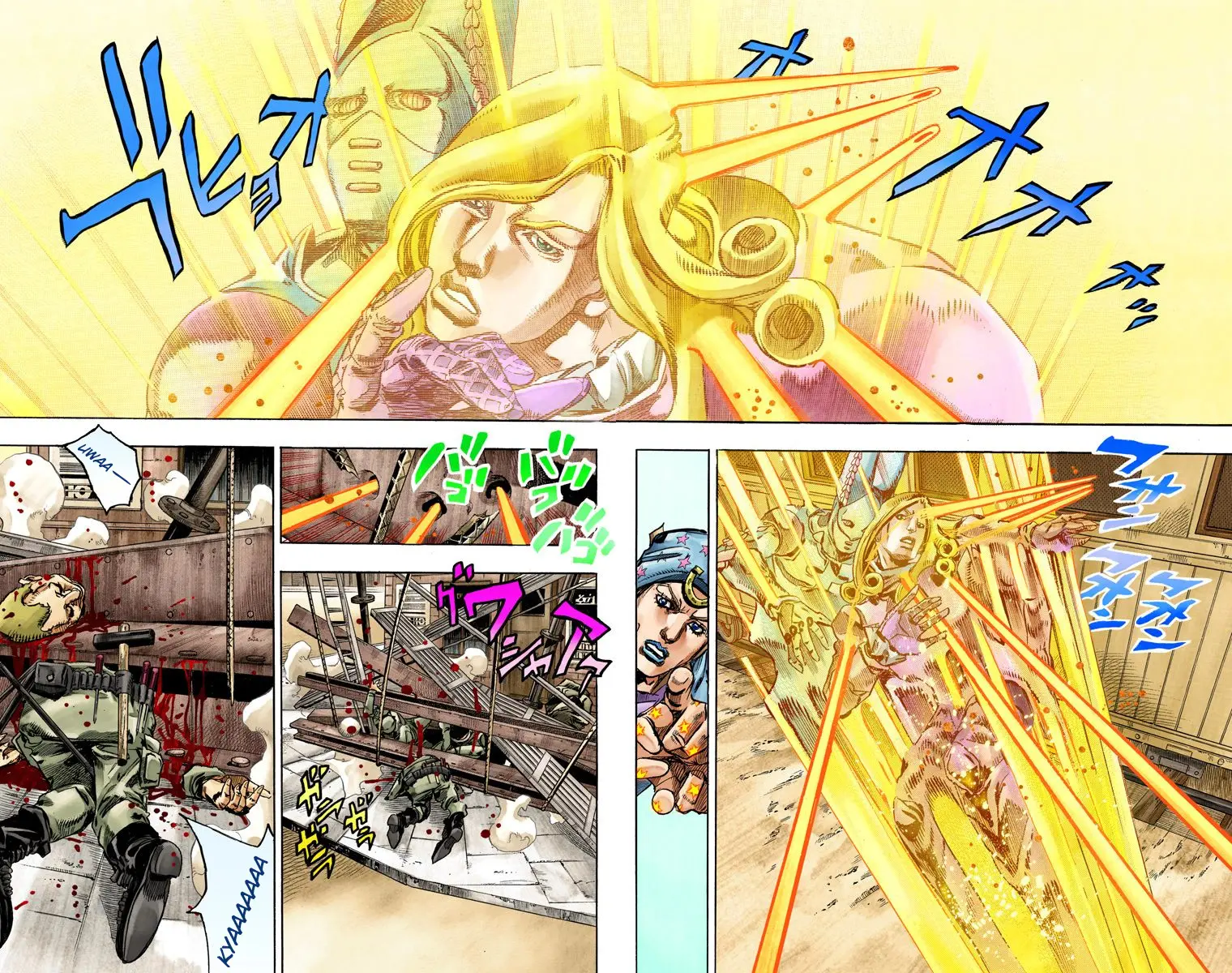JoJo's Bizarre Adventure Steel Ball Run Colored Manga β Chapter 79 β Page 9