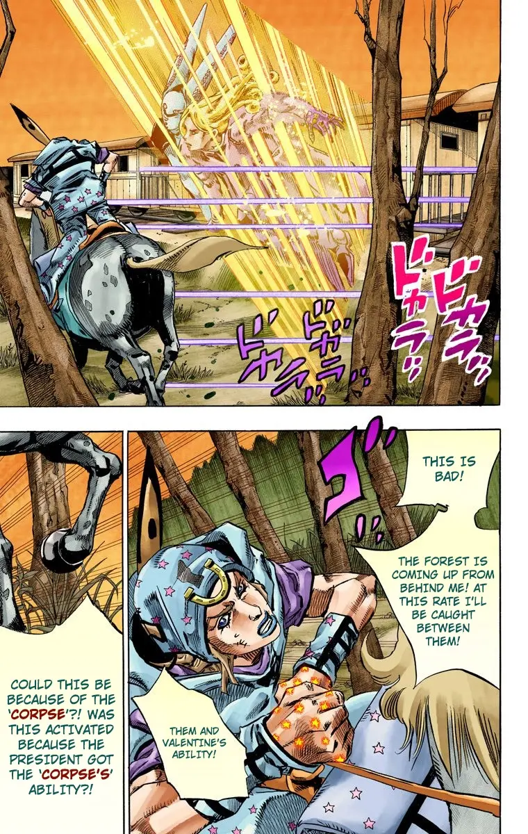 JoJo's Bizarre Adventure Steel Ball Run Colored Manga β Chapter 79 β Page 13