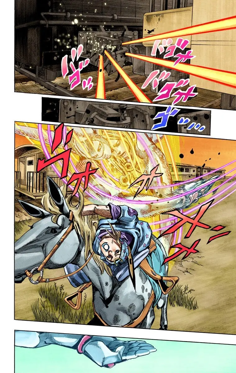 JoJo's Bizarre Adventure Steel Ball Run Colored Manga β Chapter 79 β Page 23