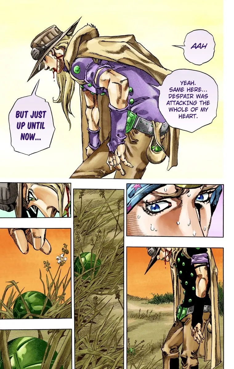 JoJo's Bizarre Adventure Steel Ball Run Colored Manga β Chapter 79 β Page 32