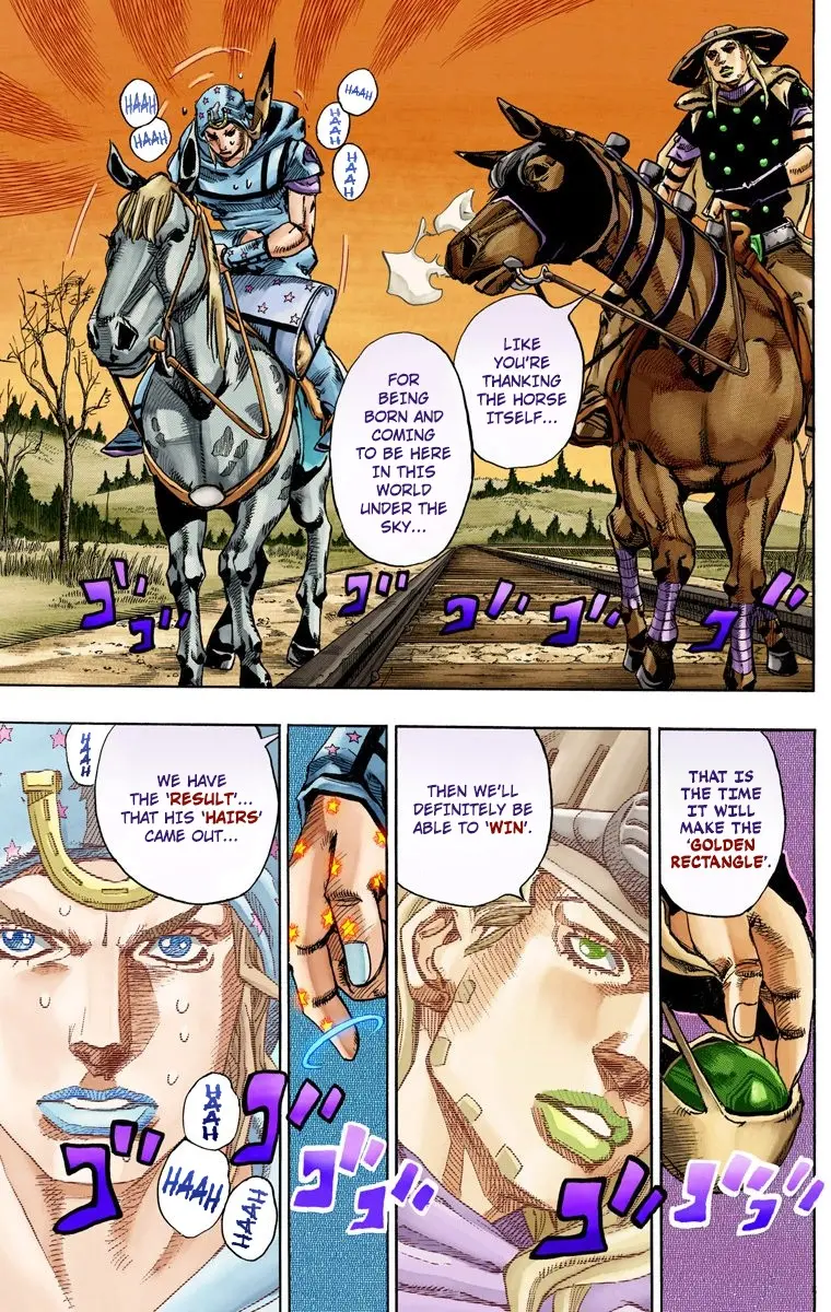 JoJo's Bizarre Adventure Steel Ball Run Colored Manga β Chapter 80 β Page 7