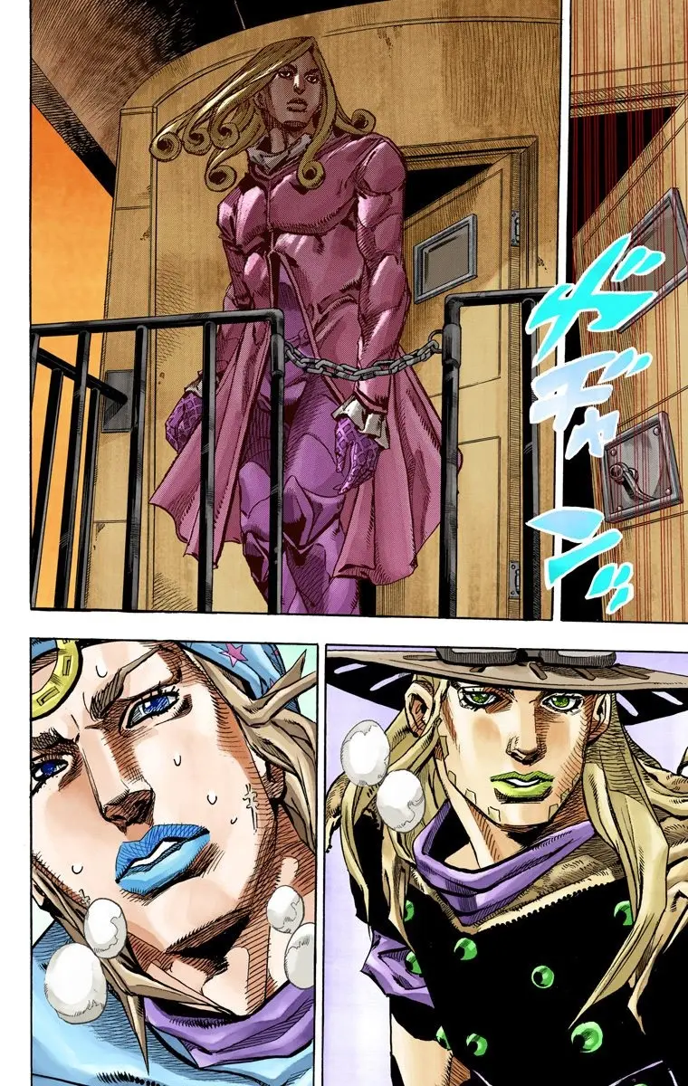 JoJo's Bizarre Adventure Steel Ball Run Colored Manga β Chapter 80 β Page 12