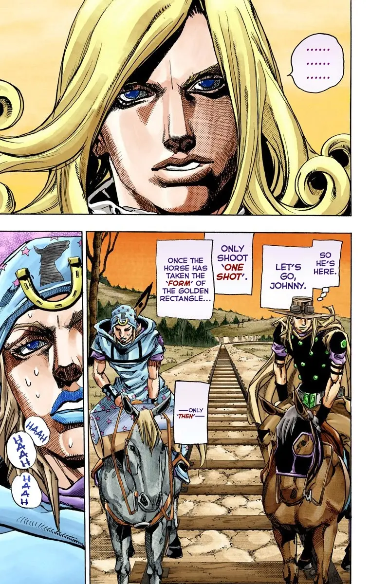 JoJo's Bizarre Adventure Steel Ball Run Colored Manga β Chapter 80 β Page 13