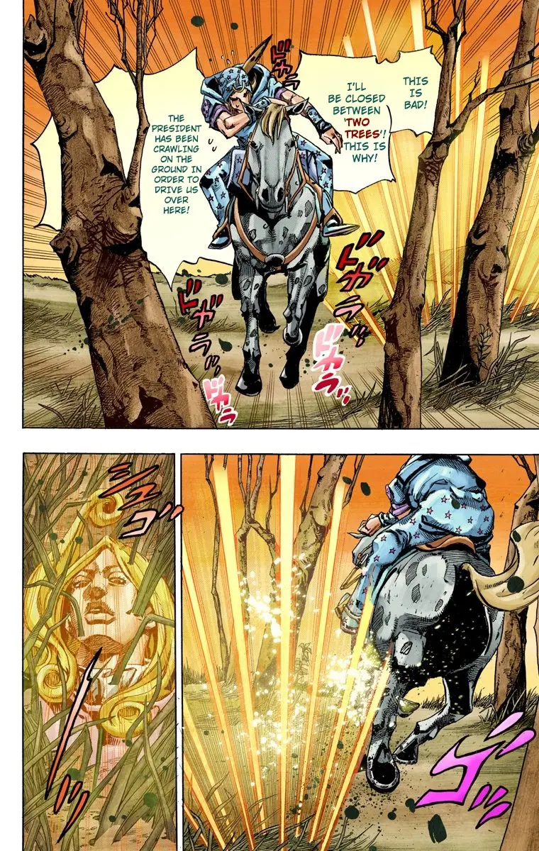 JoJo's Bizarre Adventure Steel Ball Run Colored Manga β Chapter 80 β Page 25