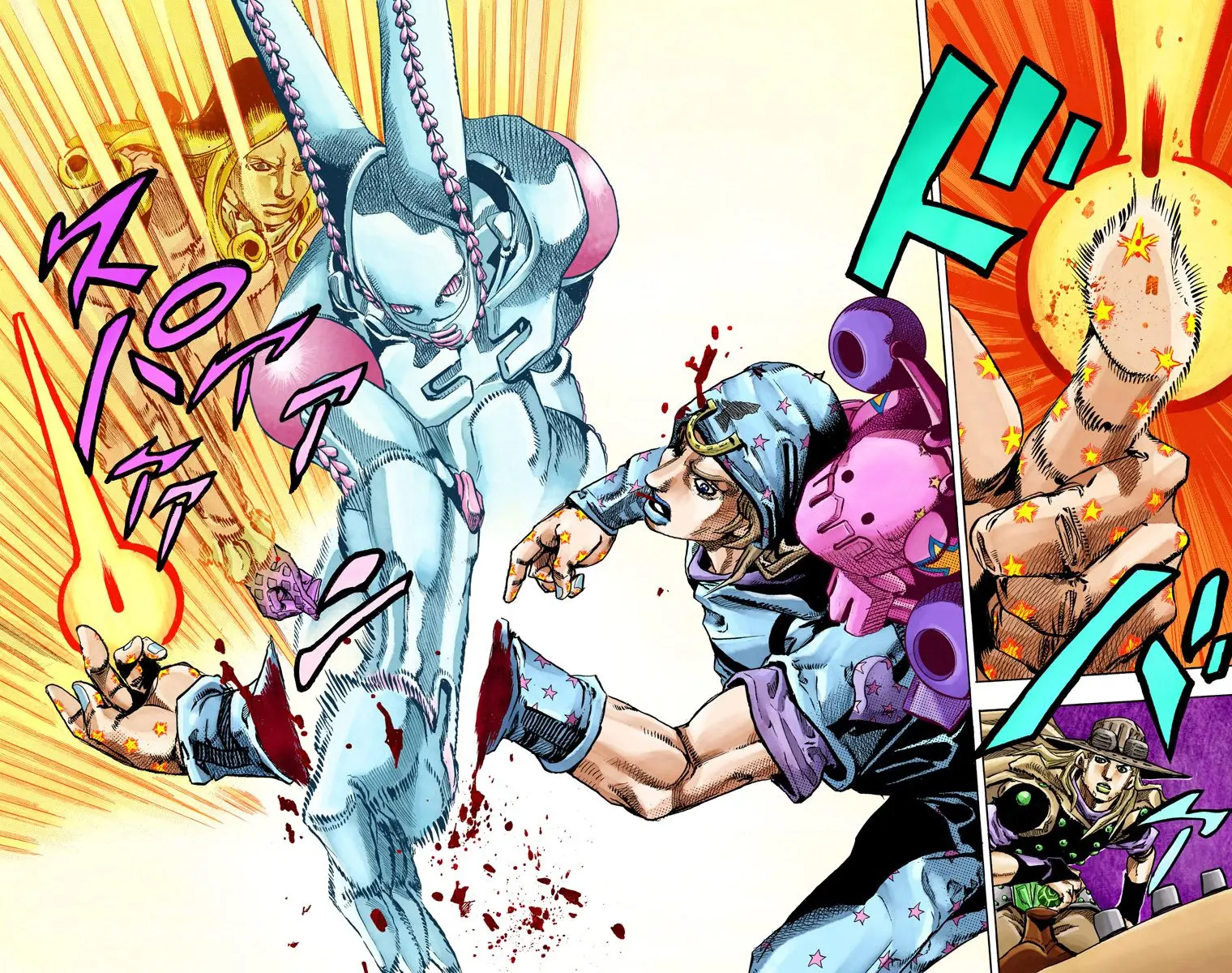 JoJo's Bizarre Adventure Steel Ball Run Colored Manga β Chapter 80 β Page 30