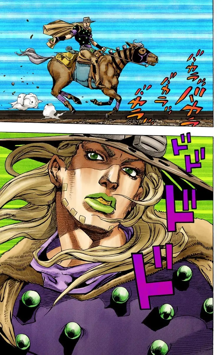 JoJo's Bizarre Adventure Steel Ball Run Colored Manga — Chapter 81 — Page 7