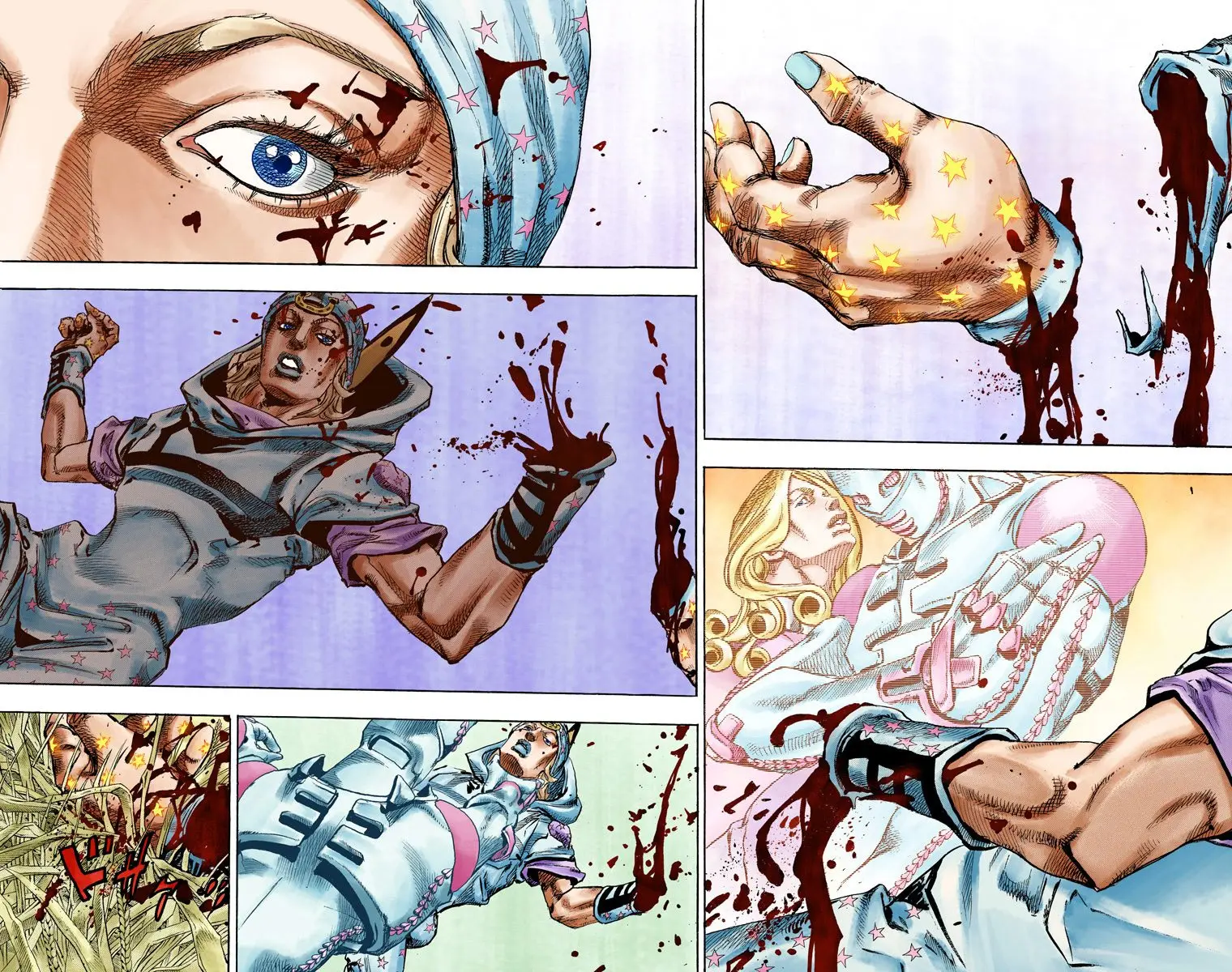 JoJo's Bizarre Adventure Steel Ball Run Colored Manga — Chapter 81 — Page 8