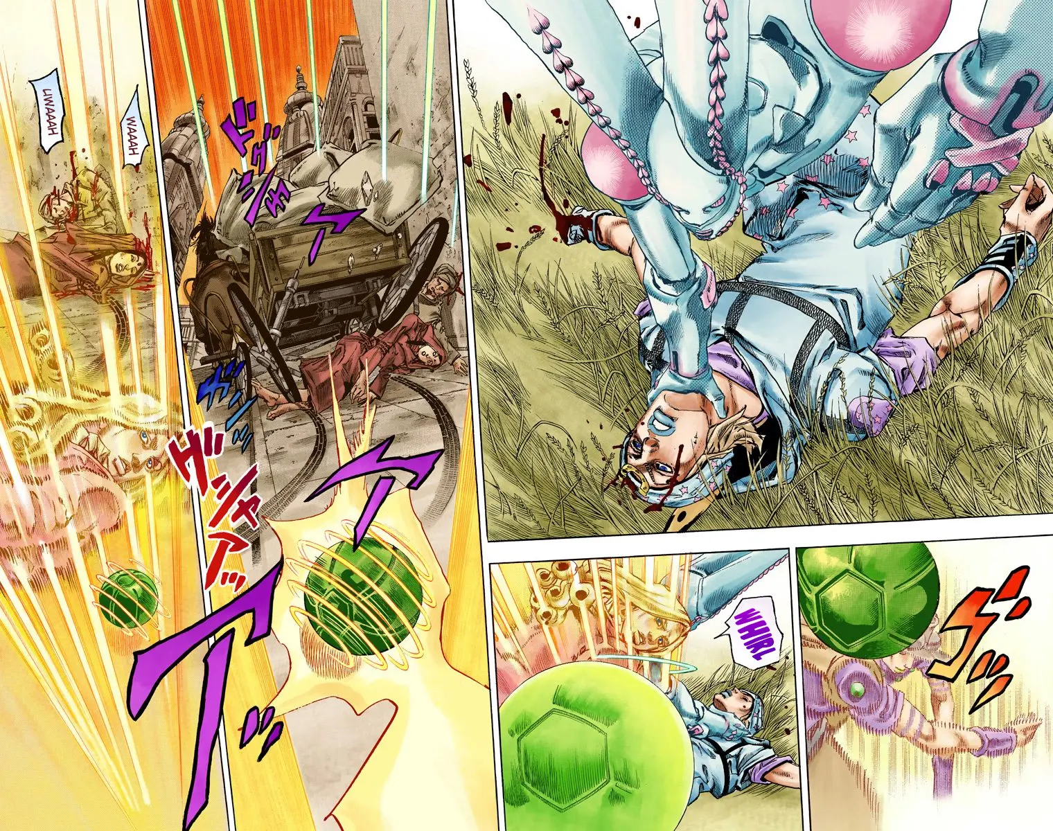 JoJo's Bizarre Adventure Steel Ball Run Colored Manga — Chapter 81 — Page 10