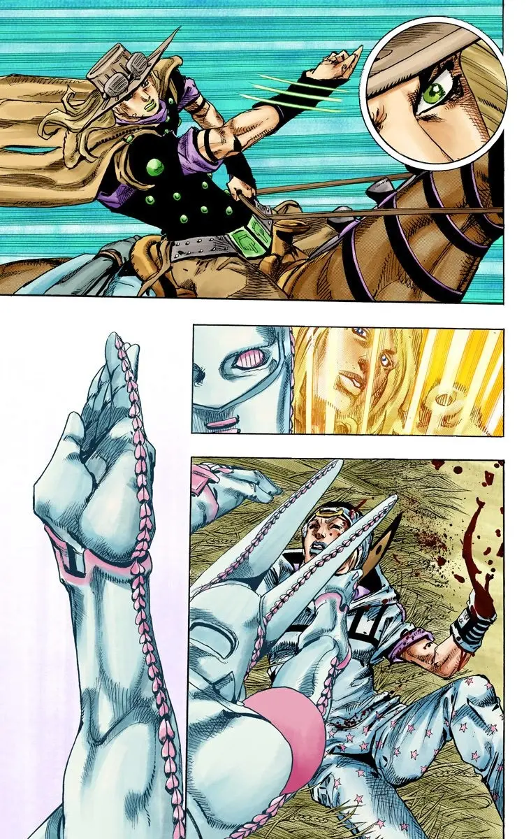 JoJo's Bizarre Adventure Steel Ball Run Colored Manga — Chapter 81 — Page 12