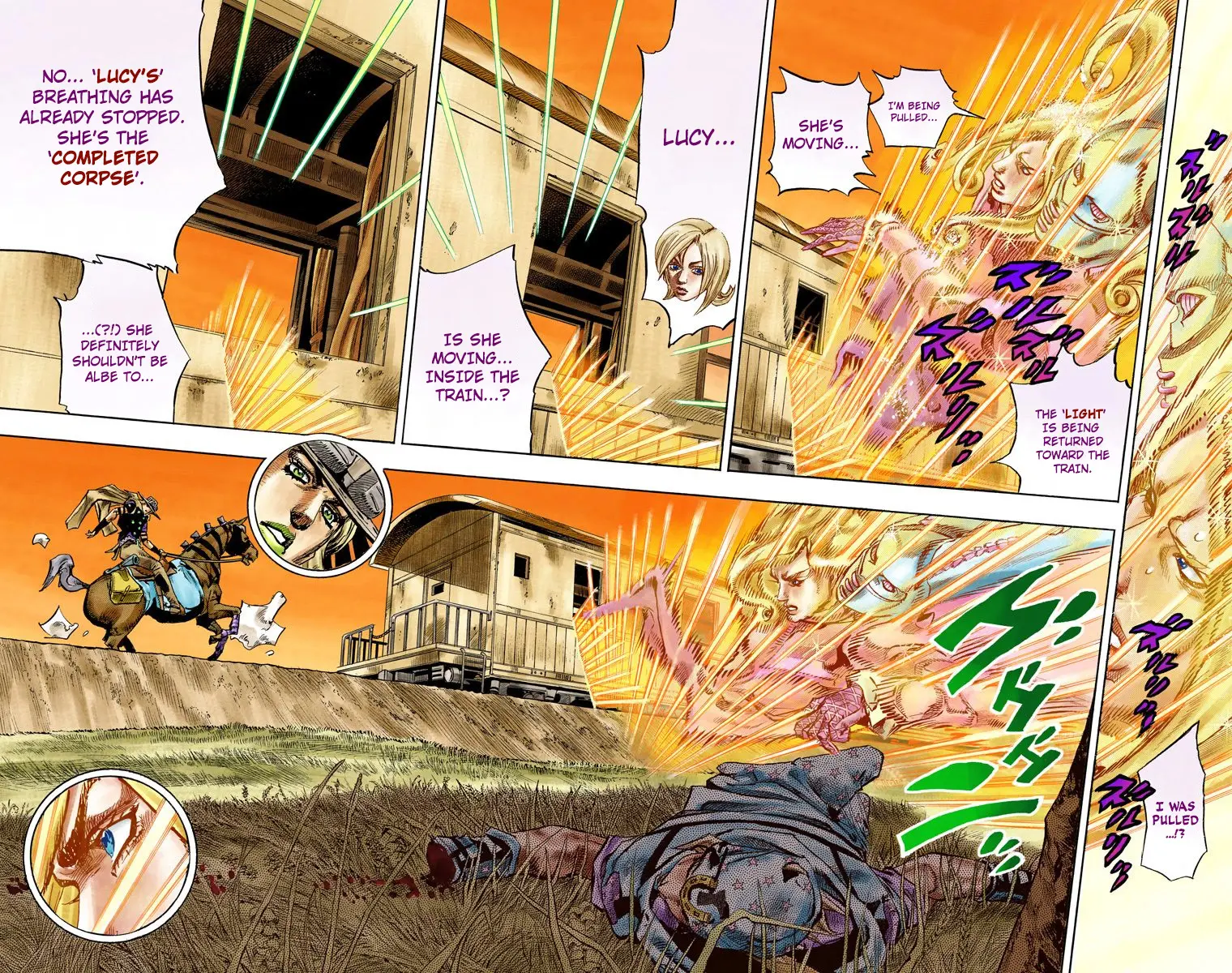 JoJo's Bizarre Adventure Steel Ball Run Colored Manga — Chapter 81 — Page 16
