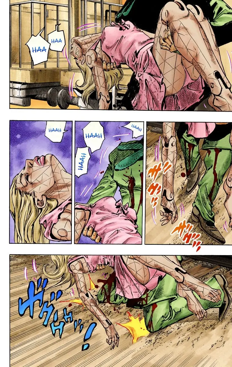 JoJo's Bizarre Adventure Steel Ball Run Colored Manga — Chapter 81 — Page 18