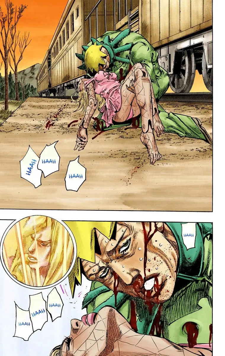JoJo's Bizarre Adventure Steel Ball Run Colored Manga — Chapter 81 — Page 19