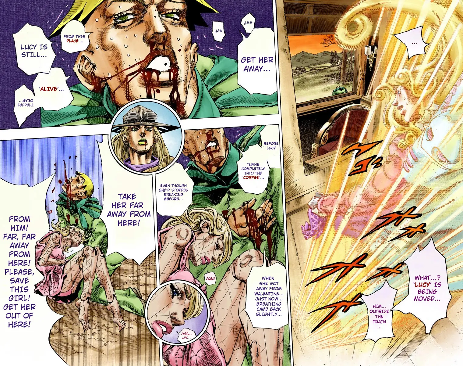 JoJo's Bizarre Adventure Steel Ball Run Colored Manga — Chapter 81 — Page 20