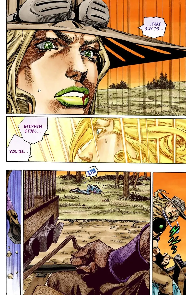 JoJo's Bizarre Adventure Steel Ball Run Colored Manga — Chapter 81 — Page 21