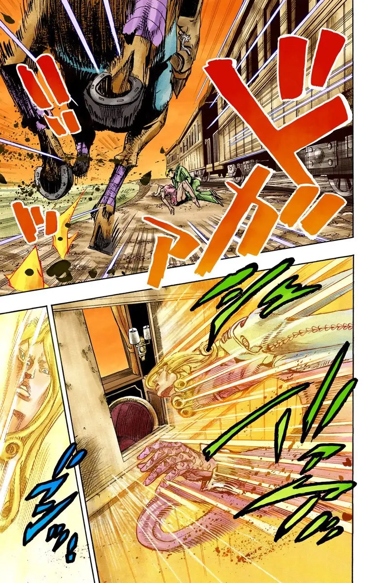 JoJo's Bizarre Adventure Steel Ball Run Colored Manga — Chapter 81 — Page 22