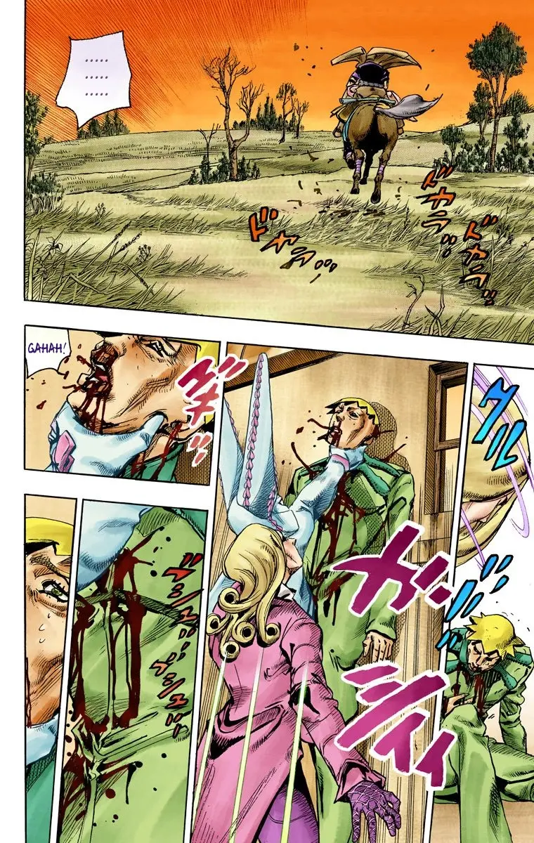 JoJo's Bizarre Adventure Steel Ball Run Colored Manga — Chapter 81 — Page 26