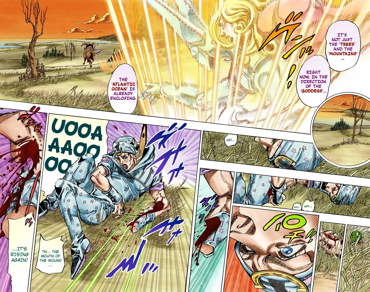 JoJo's Bizarre Adventure Steel Ball Run Colored Manga — Chapter 81 — Page 29