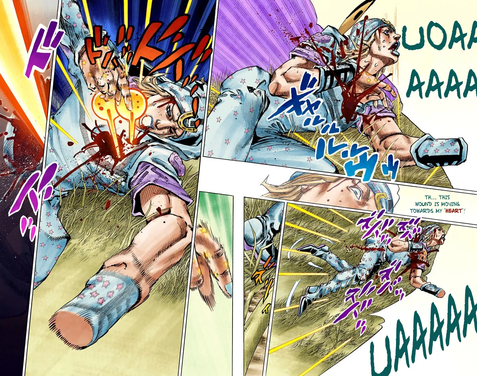 JoJo's Bizarre Adventure Steel Ball Run Colored Manga — Chapter 81 — Page 30