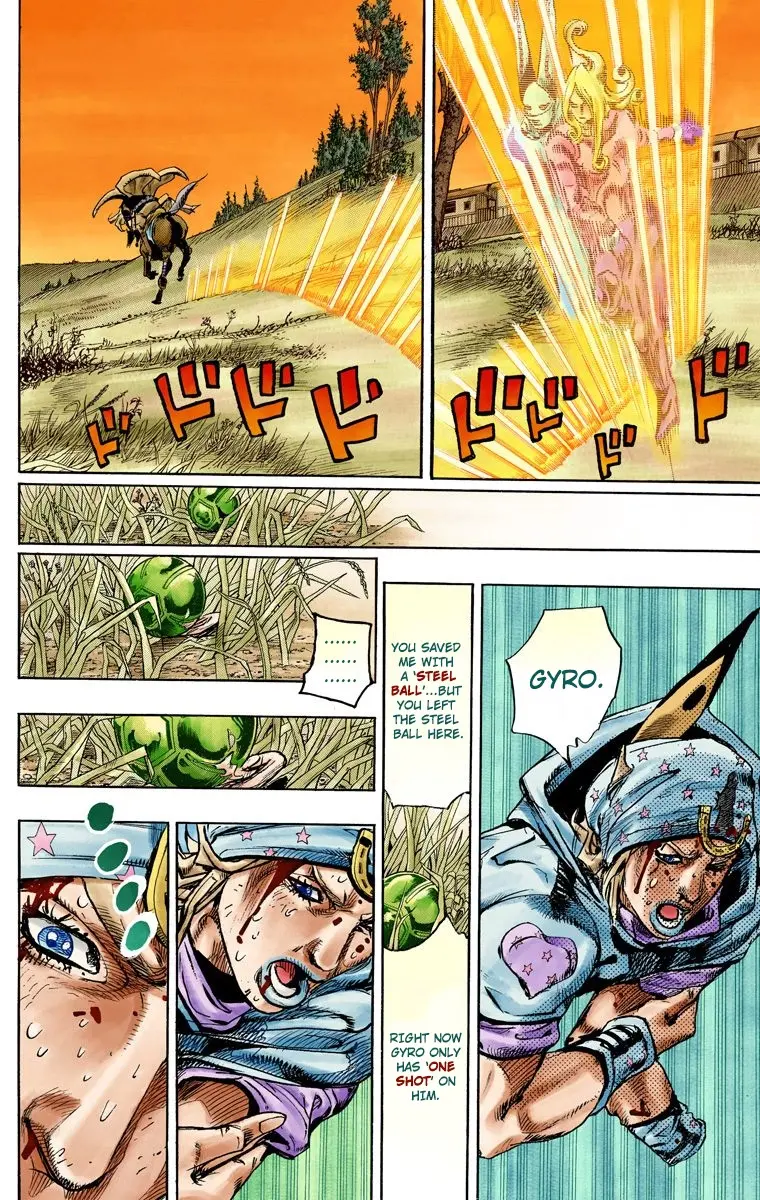 JoJo's Bizarre Adventure Steel Ball Run Colored Manga — Chapter 81 — Page 33