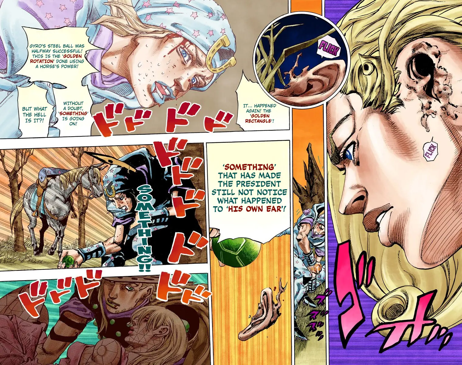 JoJo's Bizarre Adventure Steel Ball Run Colored Manga — Chapter 81 — Page 37