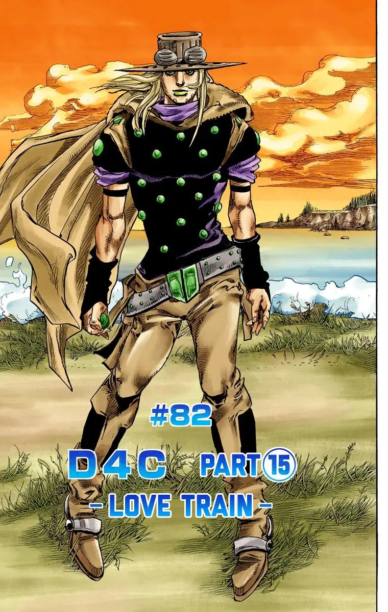 JoJo's Bizarre Adventure Steel Ball Run Colored Manga — Chapter 82 — Page 2