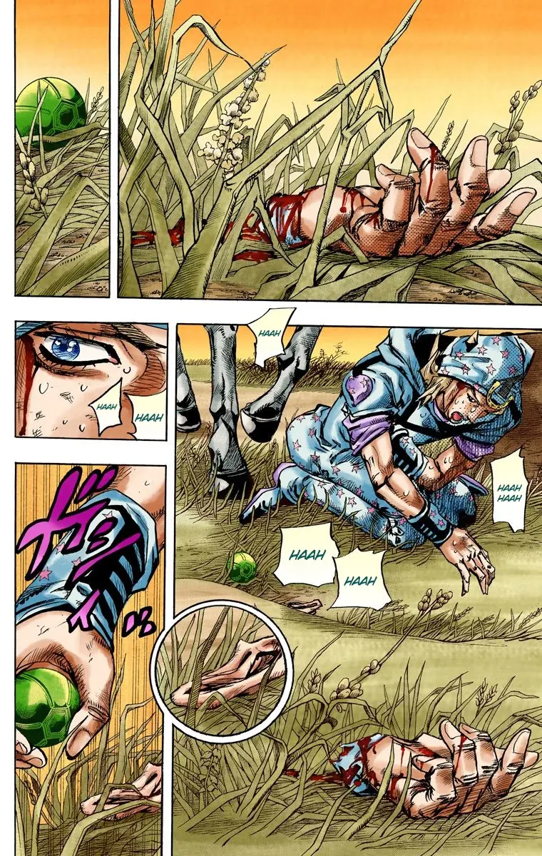 JoJo's Bizarre Adventure Steel Ball Run Colored Manga — Chapter 82 — Page 3
