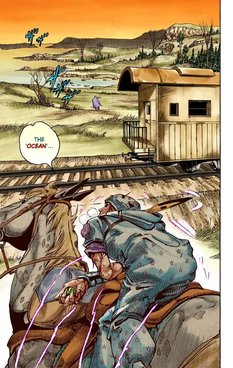JoJo's Bizarre Adventure Steel Ball Run Colored Manga — Chapter 82 — Page 4