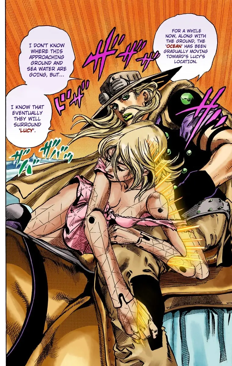 JoJo's Bizarre Adventure Steel Ball Run Colored Manga — Chapter 82 — Page 8