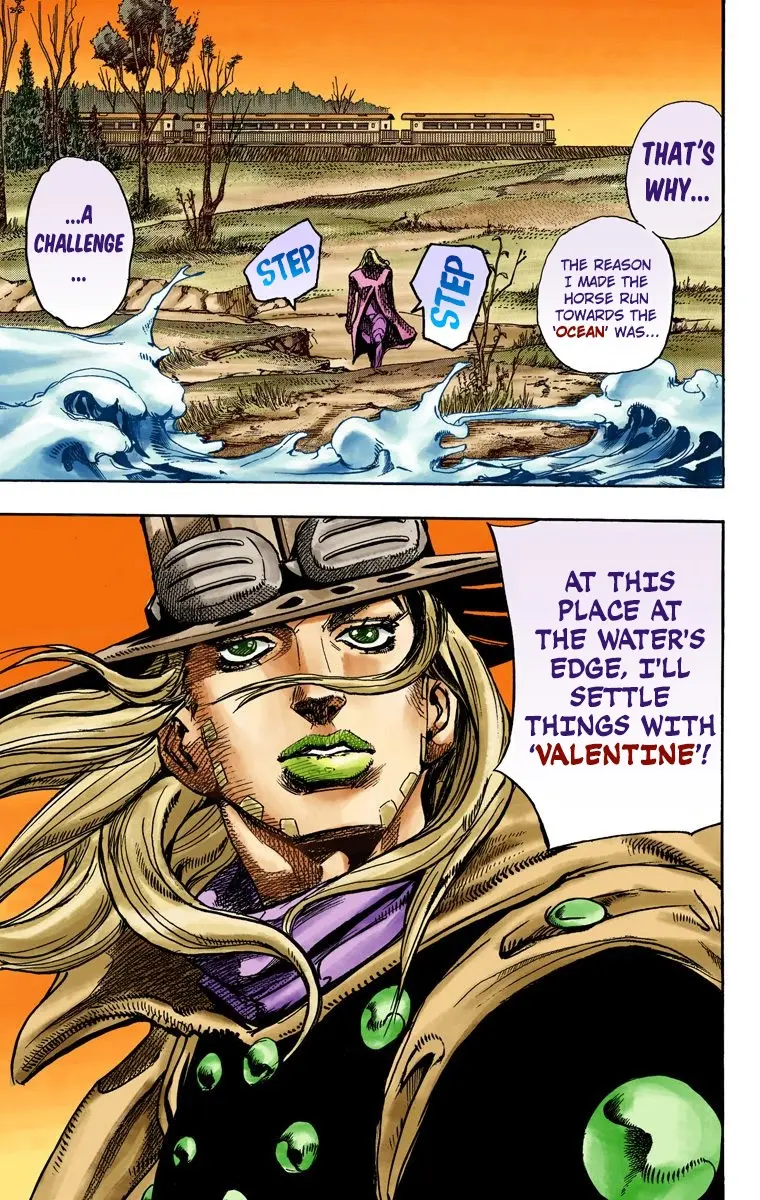JoJo's Bizarre Adventure Steel Ball Run Colored Manga — Chapter 82 — Page 9