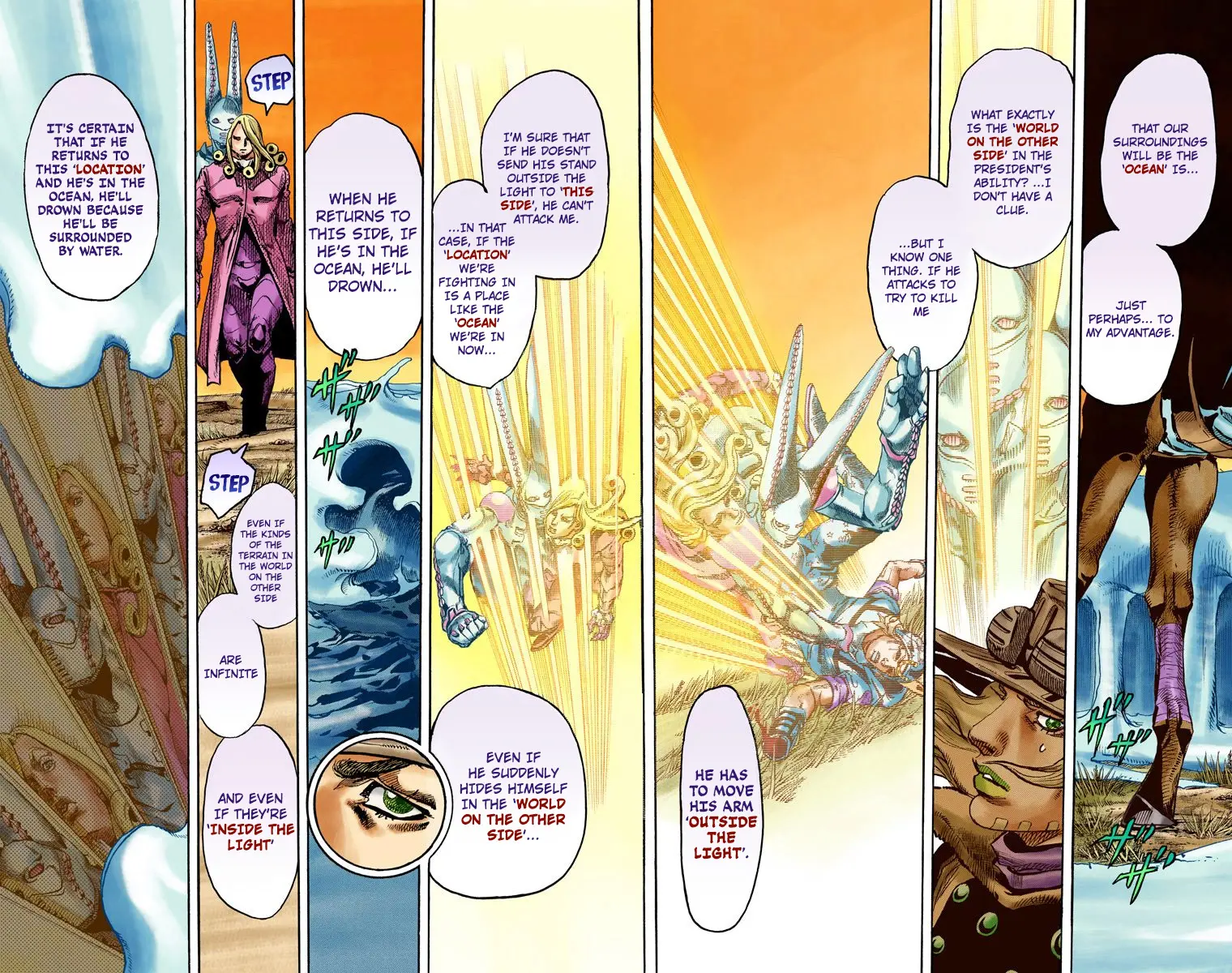 JoJo's Bizarre Adventure Steel Ball Run Colored Manga — Chapter 82 — Page 10