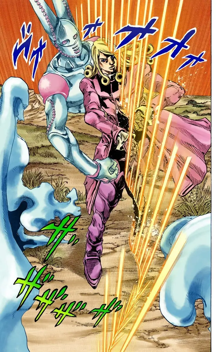 JoJo's Bizarre Adventure Steel Ball Run Colored Manga — Chapter 82 — Page 16
