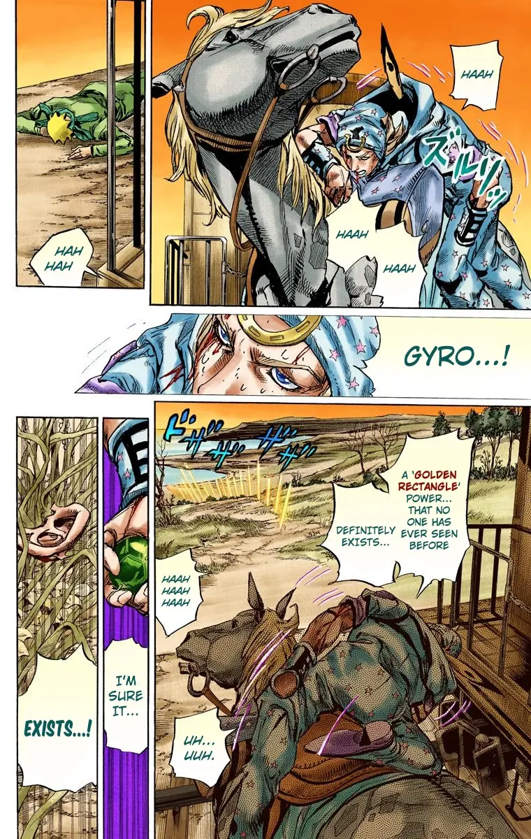 JoJo's Bizarre Adventure Steel Ball Run Colored Manga — Chapter 82 — Page 18