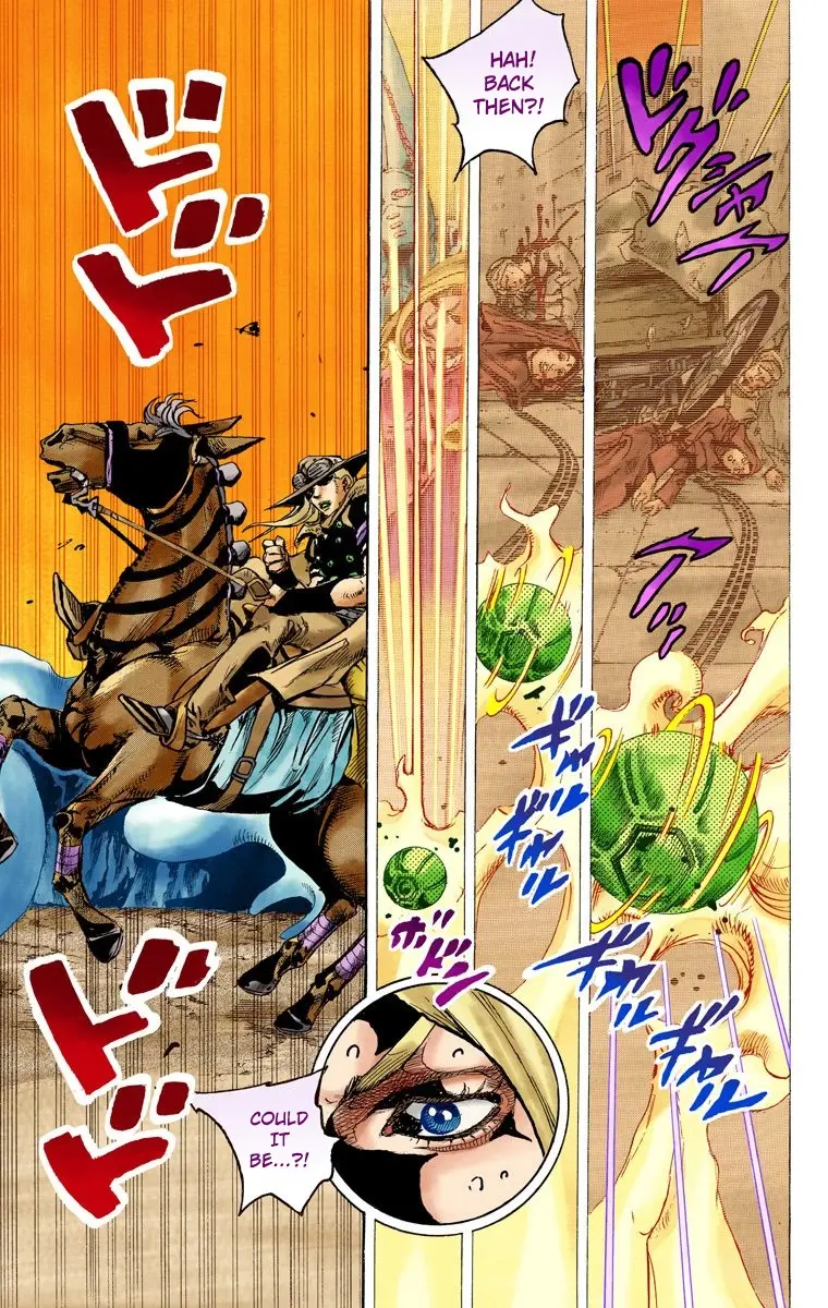 JoJo's Bizarre Adventure Steel Ball Run Colored Manga — Chapter 82 — Page 21