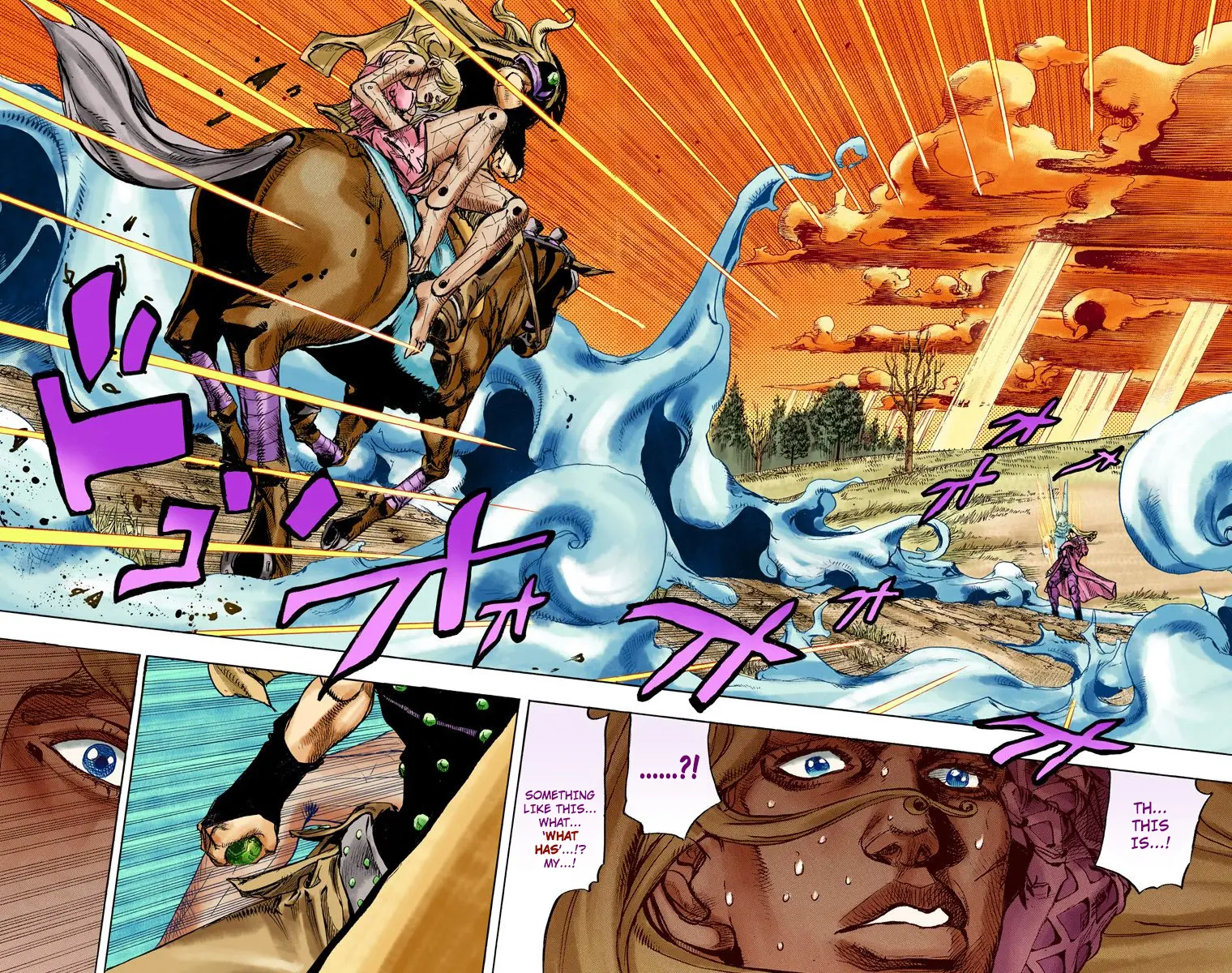 JoJo's Bizarre Adventure Steel Ball Run Colored Manga — Chapter 82 — Page 22