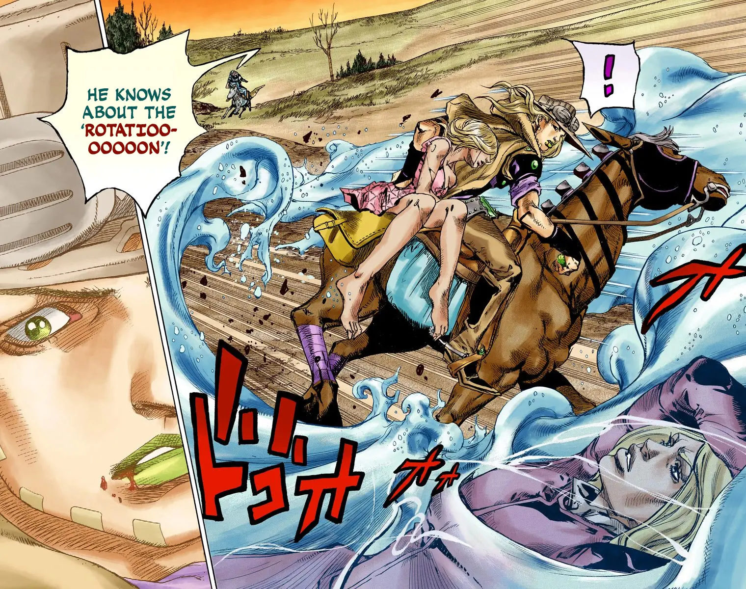 JoJo's Bizarre Adventure Steel Ball Run Colored Manga β Chapter 83 β Page 10