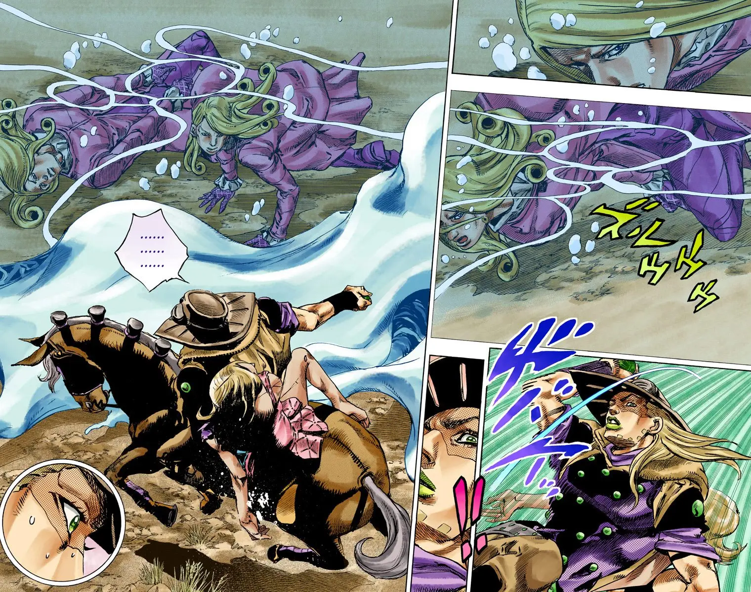 JoJo's Bizarre Adventure Steel Ball Run Colored Manga β Chapter 83 β Page 11