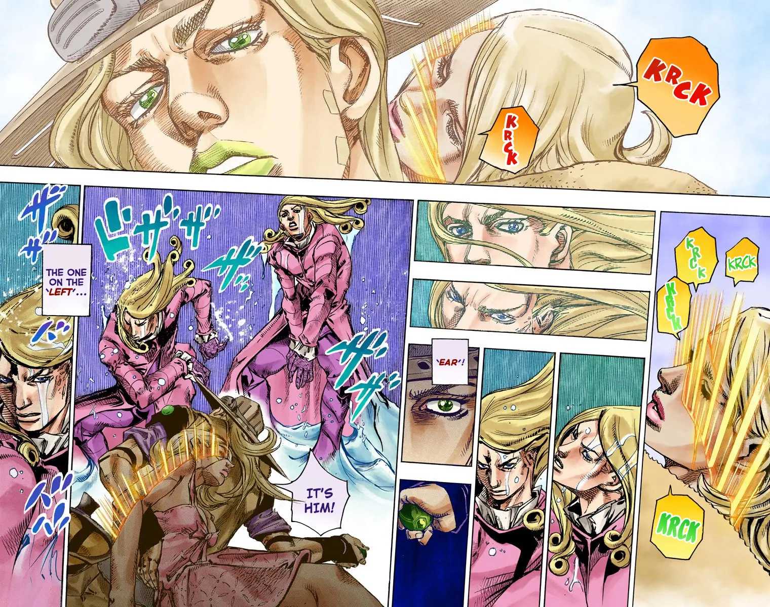 JoJo's Bizarre Adventure Steel Ball Run Colored Manga β Chapter 83 β Page 14