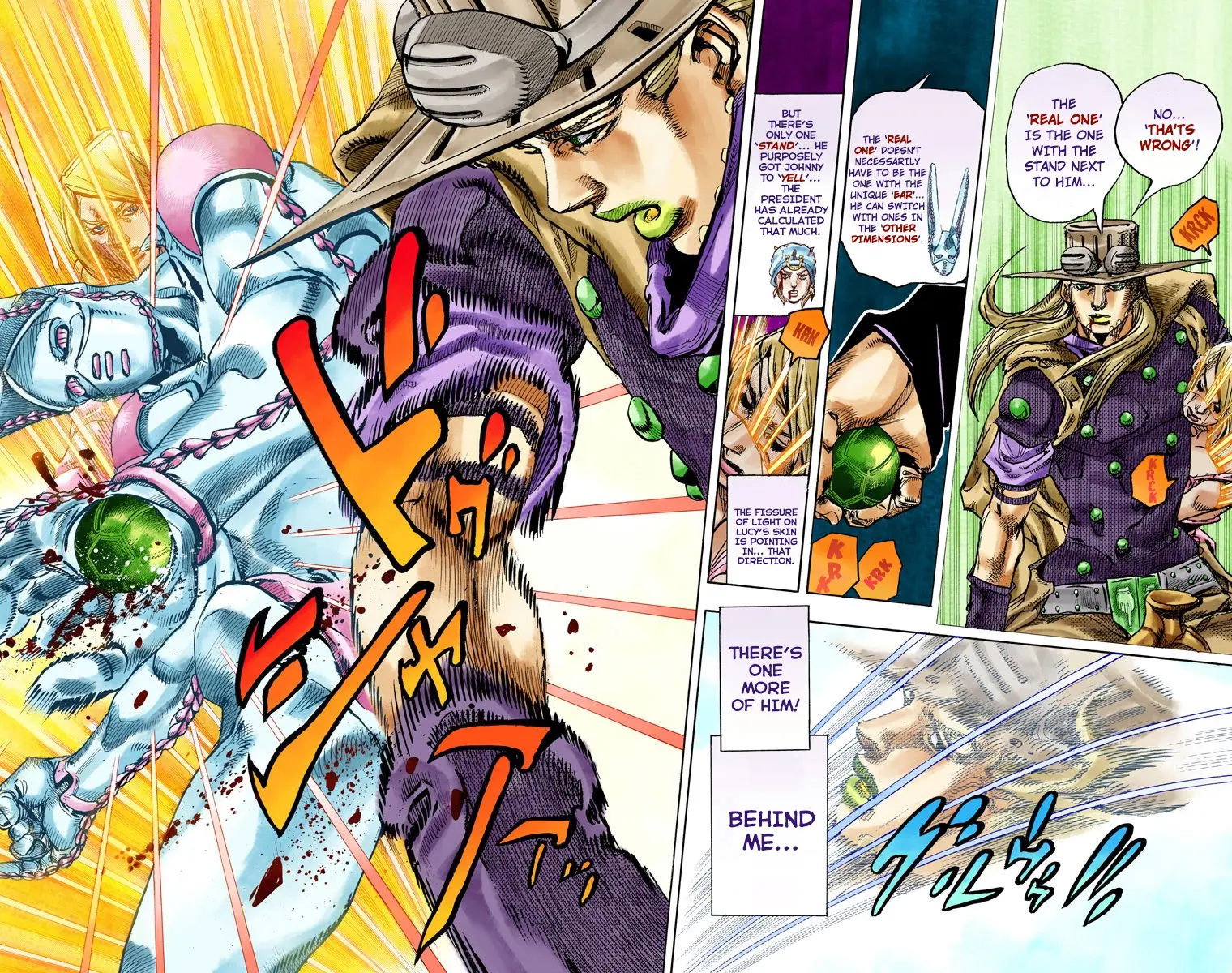 JoJo's Bizarre Adventure Steel Ball Run Colored Manga β Chapter 83 β Page 15