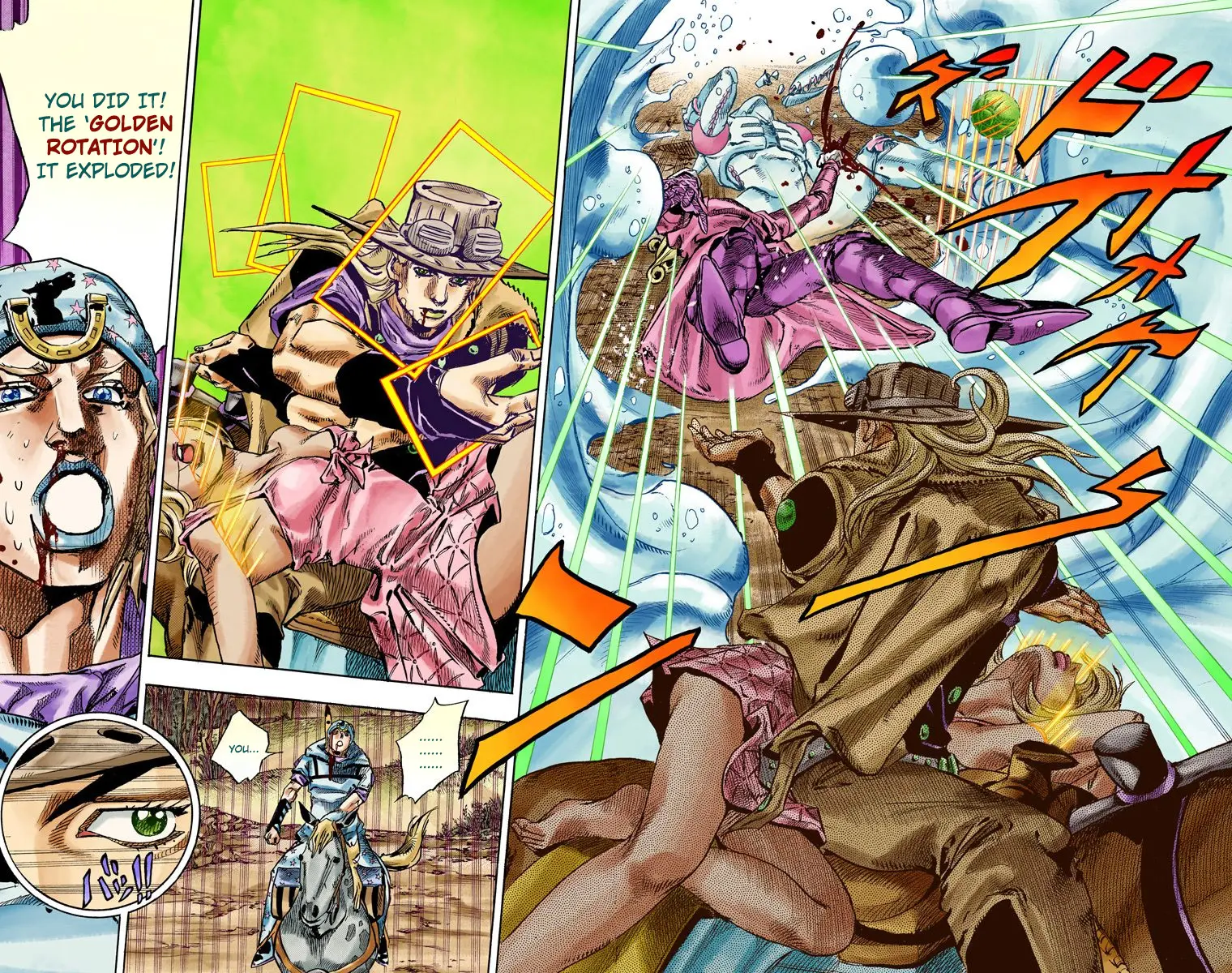 JoJo's Bizarre Adventure Steel Ball Run Colored Manga β Chapter 83 β Page 21