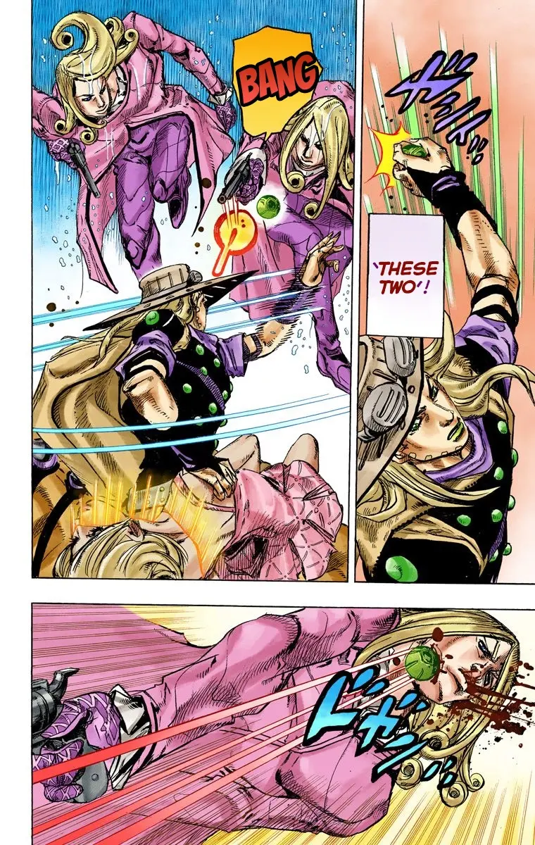 JoJo's Bizarre Adventure Steel Ball Run Colored Manga β Chapter 83 β Page 22