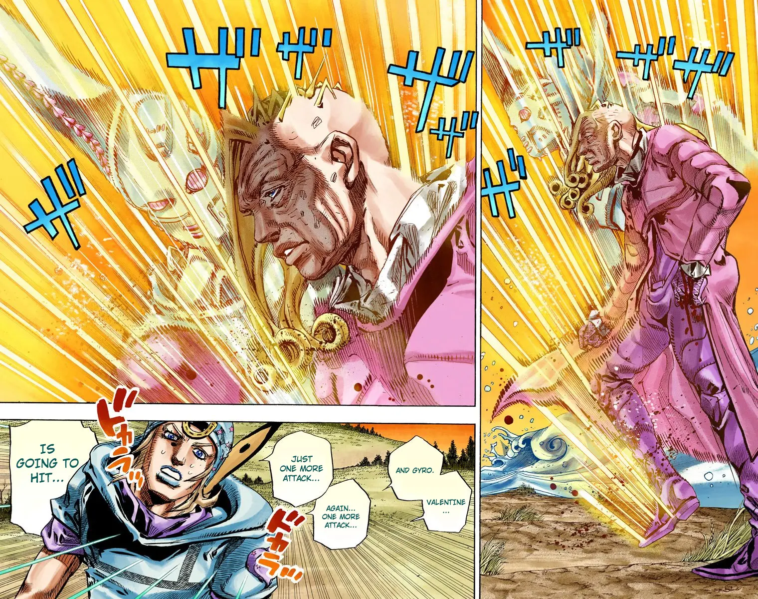 JoJo's Bizarre Adventure Steel Ball Run Colored Manga β Chapter 84 β Page 5