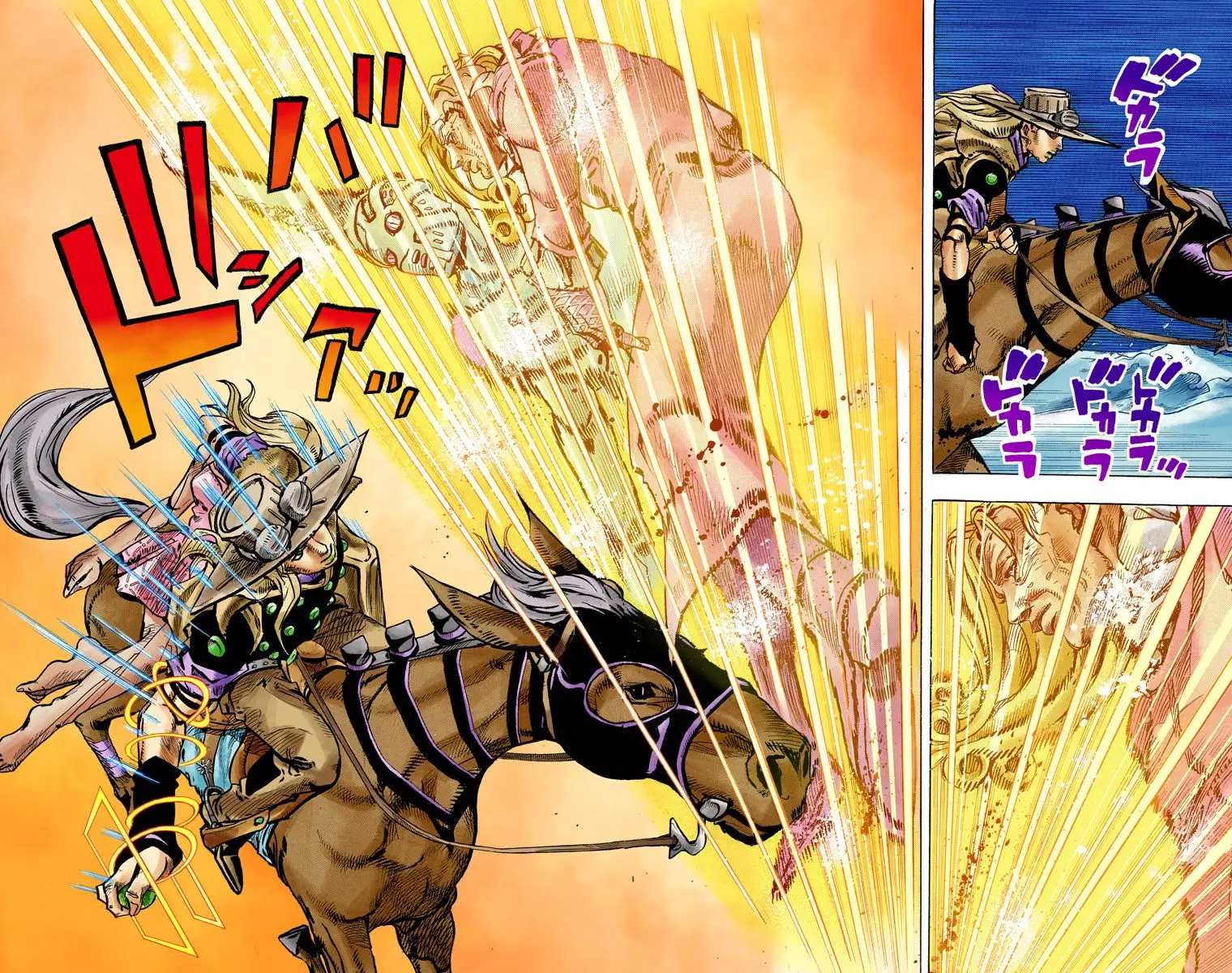 JoJo's Bizarre Adventure Steel Ball Run Colored Manga β Chapter 84 β Page 10