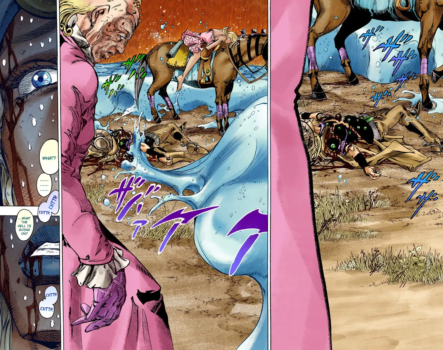 JoJo's Bizarre Adventure Steel Ball Run Colored Manga β Chapter 84 β Page 23